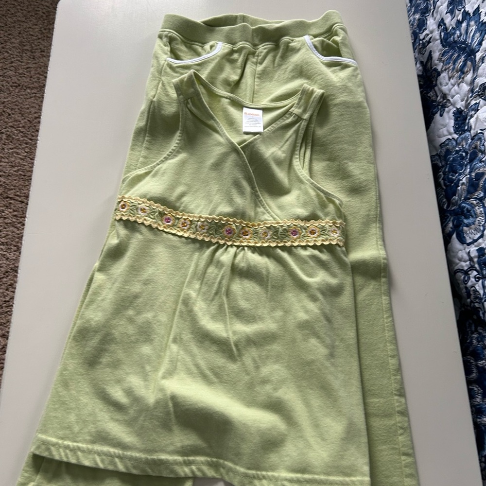 Gymboree pants and top set size 7